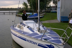 Chrzciny nowego jachtu "Morowy"