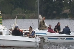 Regaty o BŁĘKITNĽ WSTĘGĘ JEZIORA GRZYMISŁAWSKIEGO 2006