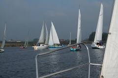 Regaty o BŁĘKITNĽ WSTĘGĘ JEZIORA GRZYMISŁAWSKIEGO 2007