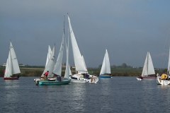 Regaty o BŁĘKITNĽ WSTĘGĘ JEZIORA GRZYMISŁAWSKIEGO 2007