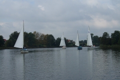 Regaty o BŁĘKITNĽ WSTĘGĘ JEZIORA GRZYMISŁAWSKIEGO 2007