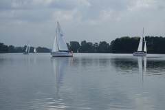 Regaty o BŁĘKITNĽ WSTĘGĘ JEZIORA GRZYMISŁAWSKIEGO 2007