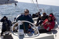 Rejs klubowy na s/y FAZISI 9-11.05.2008 (Świnoujście - Borholm - Świnoujście)