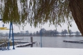 Pierwszy śnieg na przystani 03.12.2020